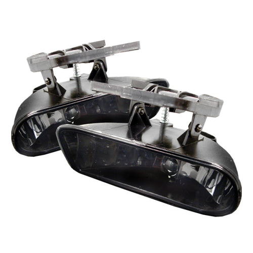 Spyder GMC Sierra 1500/2500 99-02- OEM Fog Lights wo/switch Smke FL-CL-GMCY99-SM OffRoadUSA.com
