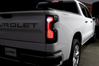 AlphaRex 19-25 Chevrolet Silverado 1500 / 20-25 Silverado 2500HD/3500HD PRO-Series LED Tail Lights Jet Black OffRoadUSA.com