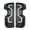 AlphaRex 19-25 Chevrolet Silverado 1500 / 20-25 Silverado 2500HD/3500HD PRO-Series LED Tail Lights Jet Black OffRoadUSA.com