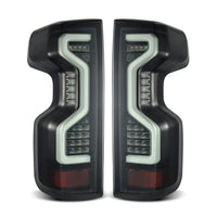 AlphaRex 19-25 Chevrolet Silverado 1500 / 20-25 Silverado 2500HD/3500HD PRO-Series LED Tail Lights Jet Black OffRoadUSA.com