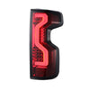AlphaRex 19+ Chevrolet Silverado 1500/2500HD/3500HD PRO-Series LED Tail Lights Red Smoke OffRoadUSA.com