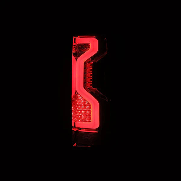 AlphaRex 19+ Chevrolet Silverado 1500/2500HD/3500HD PRO-Series LED Tail Lights Red Smoke