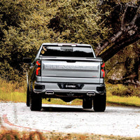 AlphaRex 19-25 Chevrolet Silverado 1500 / 20-25 Silverado 2500HD/3500HD LUXX-Series LED Tail Lights Black OffRoadUSA.com