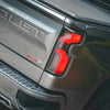 AlphaRex 19-25 Chevrolet Silverado 1500 / 20-25 Silverado 2500HD/3500HD LUXX-Series LED Tail Lights Black OffRoadUSA.com