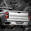 AlphaRex 19-25 Chevrolet Silverado 1500 / 20-25 Silverado 2500HD/3500HD LUXX-Series LED Tail Lights Black OffRoadUSA.com