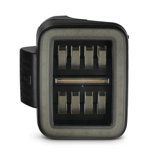 AlphaRex 19-25 Jeep Gladiator JT NOVA-Series Prismatic LED Tail Lights Chrome OffRoadUSA.com