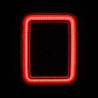 AlphaRex 19-25 Jeep Gladiator JT NOVA-Series Prismatic LED Tail Lights Chrome OffRoadUSA.com