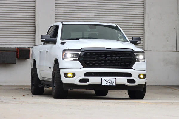 AlphaRex 19-24 Ram 1500 (MK II 2500 Style) LUXX-Series LED Projector Headlights Black