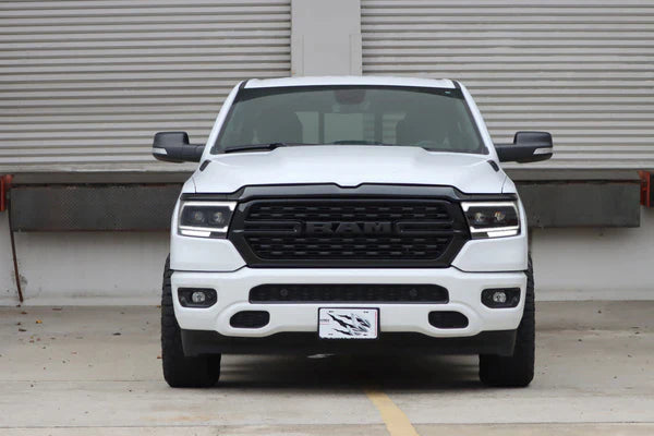 AlphaRex 19-24 Ram 1500 (MK II 2500 Style) LUXX-Series LED Projector Headlights Black