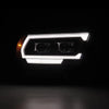 AlphaRex 19-24 Ram 1500 (MK II 2500 Style) LUXX-Series LED Projector Headlights Black OffRoadUSA.com