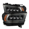 AlphaRex 19-24 Ram 1500 (MK II 2500 Style) NOVA-Series LED Projector Headlights Alpha-Black OffRoadUSA.com