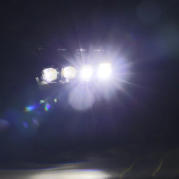 AlphaRex 19-24 Ram 1500 (MK II 2500 Style) NOVA-Series LED Projector Headlights Alpha-Black