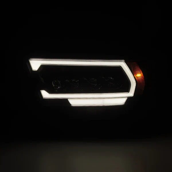 AlphaRex 19-24 Ram 1500 (MK II 2500 Style) NOVA-Series LED Projector Headlights Alpha-Black