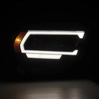 AlphaRex 19-22 Ram 1500 LUXX LED Projector Headlights Alpha Black OffRoadUSA.com