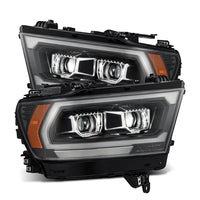 AlphaRex 19-24 Ram 1500 (MK II 2500 Style) PRO-Series Halogen Projector Headlights Black OffRoadUSA.com