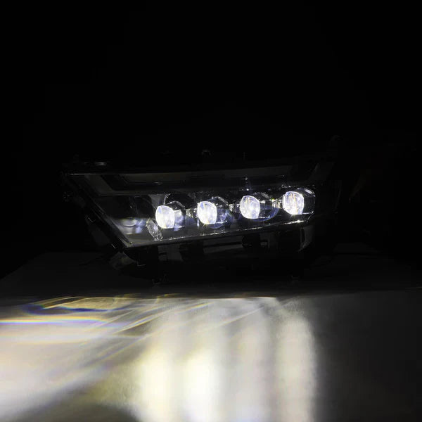 AlphaRex 19-24 Toyota RAV4 (High Trim) NOVA-Series LED Projector Headlights Alpha-Black