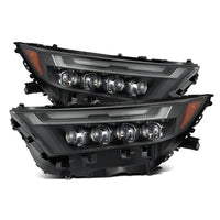 AlphaRex 19-25 Toyota RAV4 (High Trim) NOVA-Series LED Projector Headlights Black OffRoadUSA.com