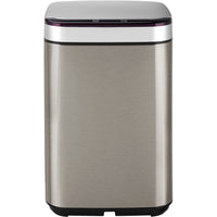 Hanover 10 Liter - 2.6 Gallon Trash Can for Home and Kitchen | Fingerprint Smudge Resistant | Soft Close | Sensor Lid | Carbon Odor Control | Stainless Steel EasyOptionXY LLC