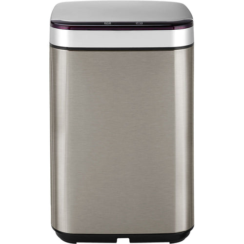 Hanover 10 Liter - 2.6 Gallon Trash Can for Home and Kitchen | Fingerprint Smudge Resistant | Soft Close | Sensor Lid | Carbon Odor Control | Stainless Steel EasyOptionXY LLC