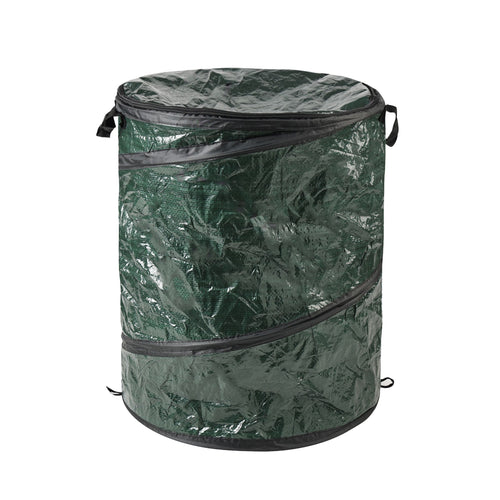 Wakeman 29.5-Gallon Pop Up Outdoor Garbage Can - Collapsible Trash Can for Parties, Yard Waste, or Laundry - Camping Accessories EasyOptionXY LLC