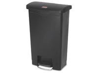 Rubbermaid Commercial Slim Jim Resin Step-On Container Front Step Style 13 gal EasyOptionXY LLC