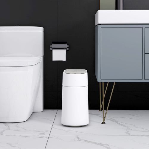 TOWNEW T03 3.4 Gallon White Smart Trash Can EasyOptionXY LLC