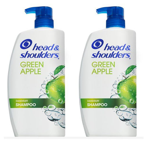 Head & Shoulders Dandruff Shampoo; Green Apple; 32.1 fl oz; 2 Pack EasyOptionXY LLC