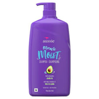 Aussie Miracle Moist Shampoo with Avocado; Paraben Free; 26.2 fl oz EasyOptionXY LLC