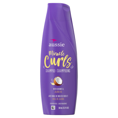 Aussie Miracle Curls Shampoo; Coconut & Jojoba Oil; Paraben Free; 12.1 fl oz EasyOptionXY LLC