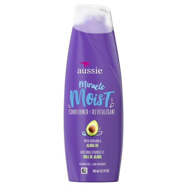 Aussie Miracle Moist Conditioner for Dry Hair; Paraben Free; 12.1 oz EasyOptionXY LLC