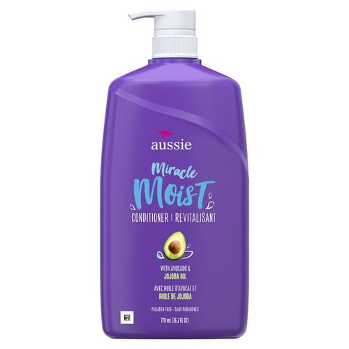 Aussie Miracle Moist Conditioner with Avocado; Paraben Free; 26.2 oz EasyOptionXY LLC
