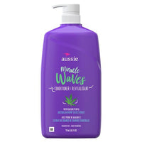 Aussie Miracle Waves Anti-Frizz Hemp Paraben-Free Conditioner; 26.2 fl oz EasyOptionXY LLC