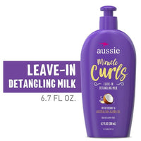 Aussie Miracle Curls Leave-In Detangling Milk; Paraben Free; 6.7 oz EasyOptionXY LLC