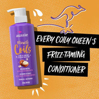Aussie Miracle Coils Conditioner; Paraben Free; 16 oz EasyOptionXY LLC