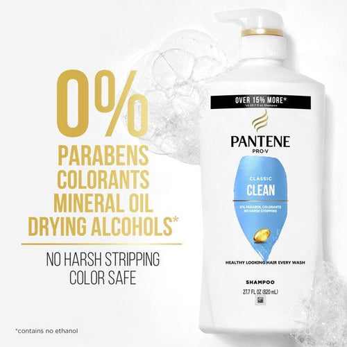 Pantene Pro-V Classic Clean Shampoo; 27.7 oz EasyOptionXY LLC