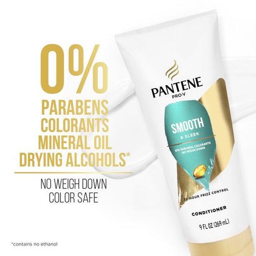 Pantene Pro-V Smooth & Sleek Dual Pack; Shampoo 10.4oz + Conditioner 9.0 oz EasyOptionXY LLC