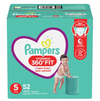 Pampers Cruisers 360 Fit Diapers, Active Comfort, Size 5, 52 ct EasyOptionXY LLC