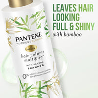Pantene Sulfate Free Shampoo; Volumizing Shampoo with Bamboo; Color Safe; 9.6 oz EasyOptionXY LLC