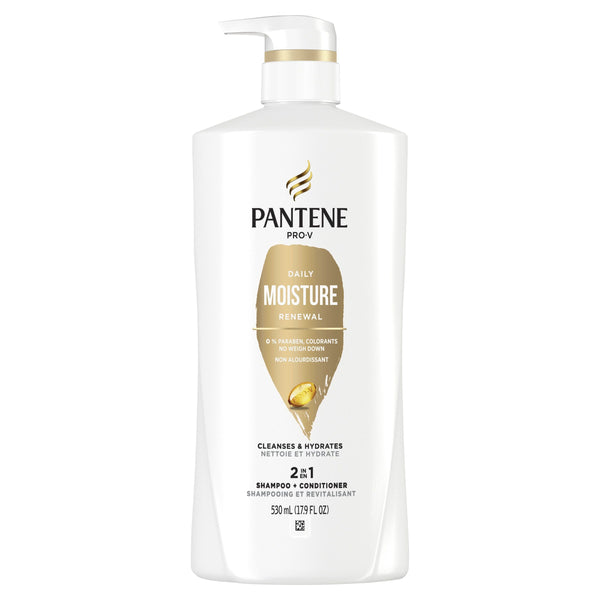 Pantene Pro-V Daily Moisture Renewal 2 in 1 Shampoo + Conditioner; 17.9 oz EasyOptionXY LLC
