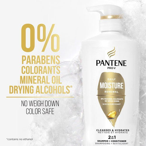 Pantene Pro-V Daily Moisture Renewal 2 in 1 Shampoo + Conditioner; 17.9 oz EasyOptionXY LLC