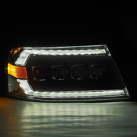 AlphaRex 04-08 Ford F150 / 06-08 Lincoln Mark LT NOVA-Series LED Projector Headlights Black OffRoadUSA.com