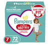 Pampers Cruisers 360 Fit Diapers - Size 7, 72 Count EasyOptionXY LLC
