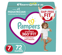 Pampers Cruisers 360 Fit Diapers - Size 7, 72 Count EasyOptionXY LLC