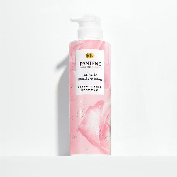 Pantene Nutrient Blends Miracle Moisture Boost Shampoo with Rose Water; Sulfate Free; 14.8 oz EasyOptionXY LLC