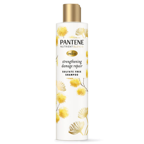 Pantene Sulfate Free Shampoo; Damage Repair Shampoo with Castor Oil; 9.6 oz EasyOptionXY LLC
