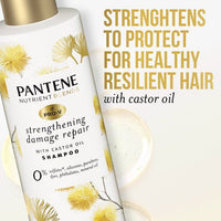 Pantene Sulfate Free Shampoo; Damage Repair Shampoo with Castor Oil; 9.6 oz EasyOptionXY LLC