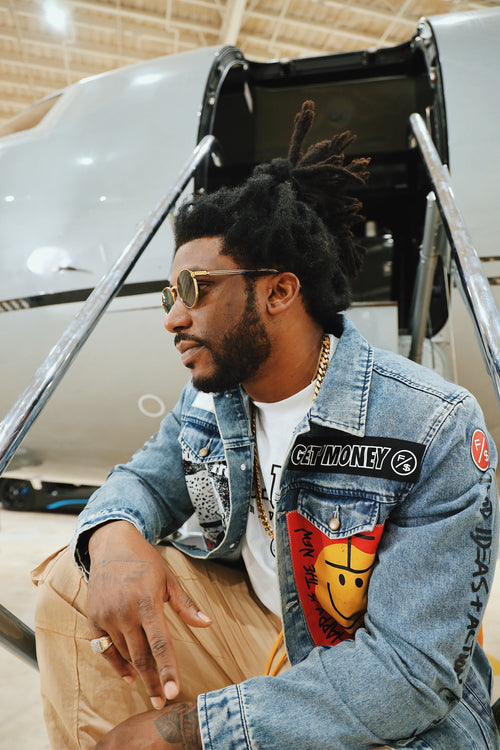 New Rich Denim Jacket (Denim) Fly Supply Co