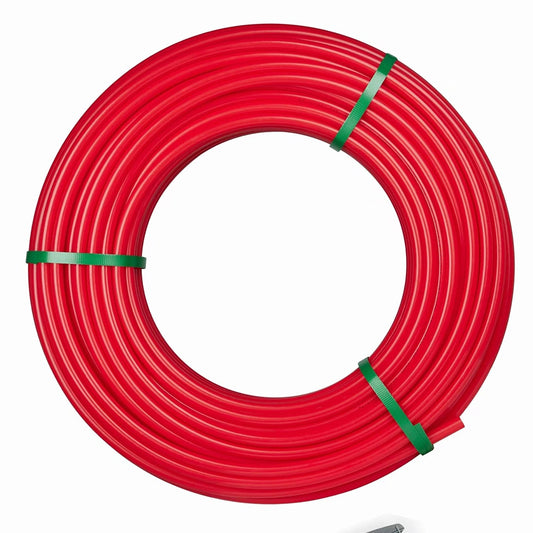 1" 100ft PEX-A Pipe (Red & Cutter)