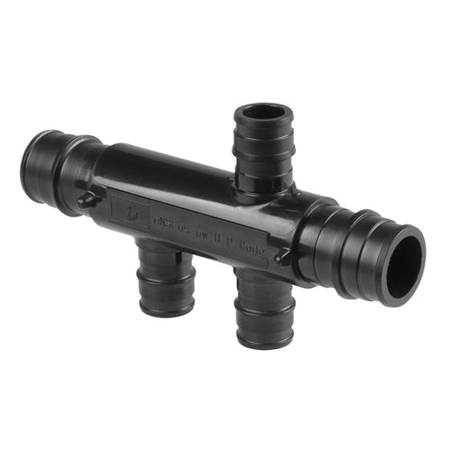 PEX A Expansion 3/4" x 1/2" Opposing Open Manifold (3 Port) Plumbingsell