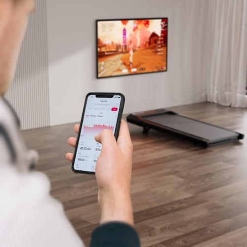 DeerRun Q2 Urban Smart Walking Pad with Incline Treadmill Remote Control